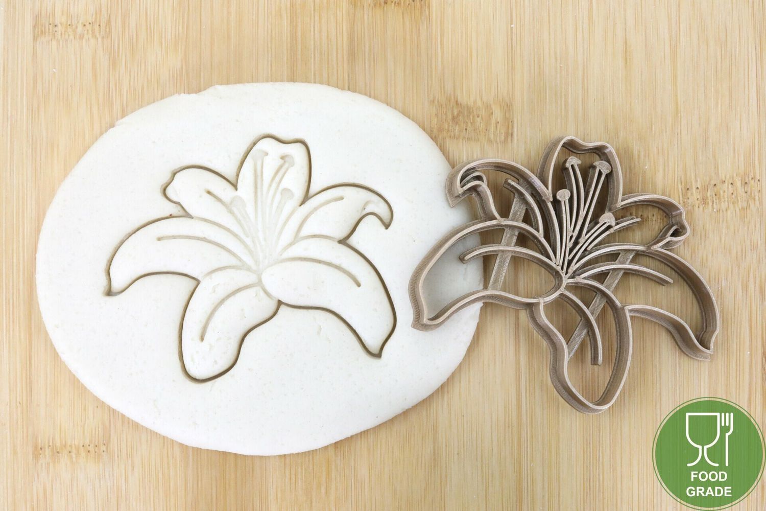 Keksstempel/Ausstechform Lilie  ca.8cm