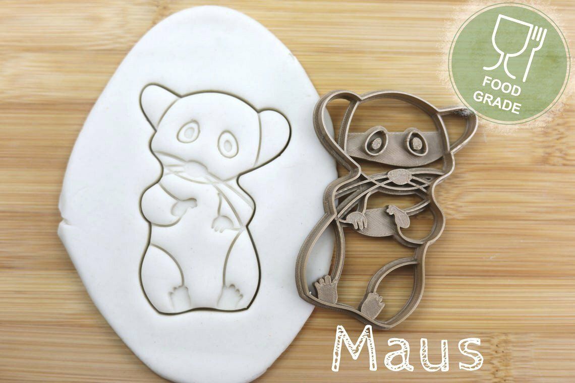 Keksstempel/Ausstechform Maus  ca.8cm