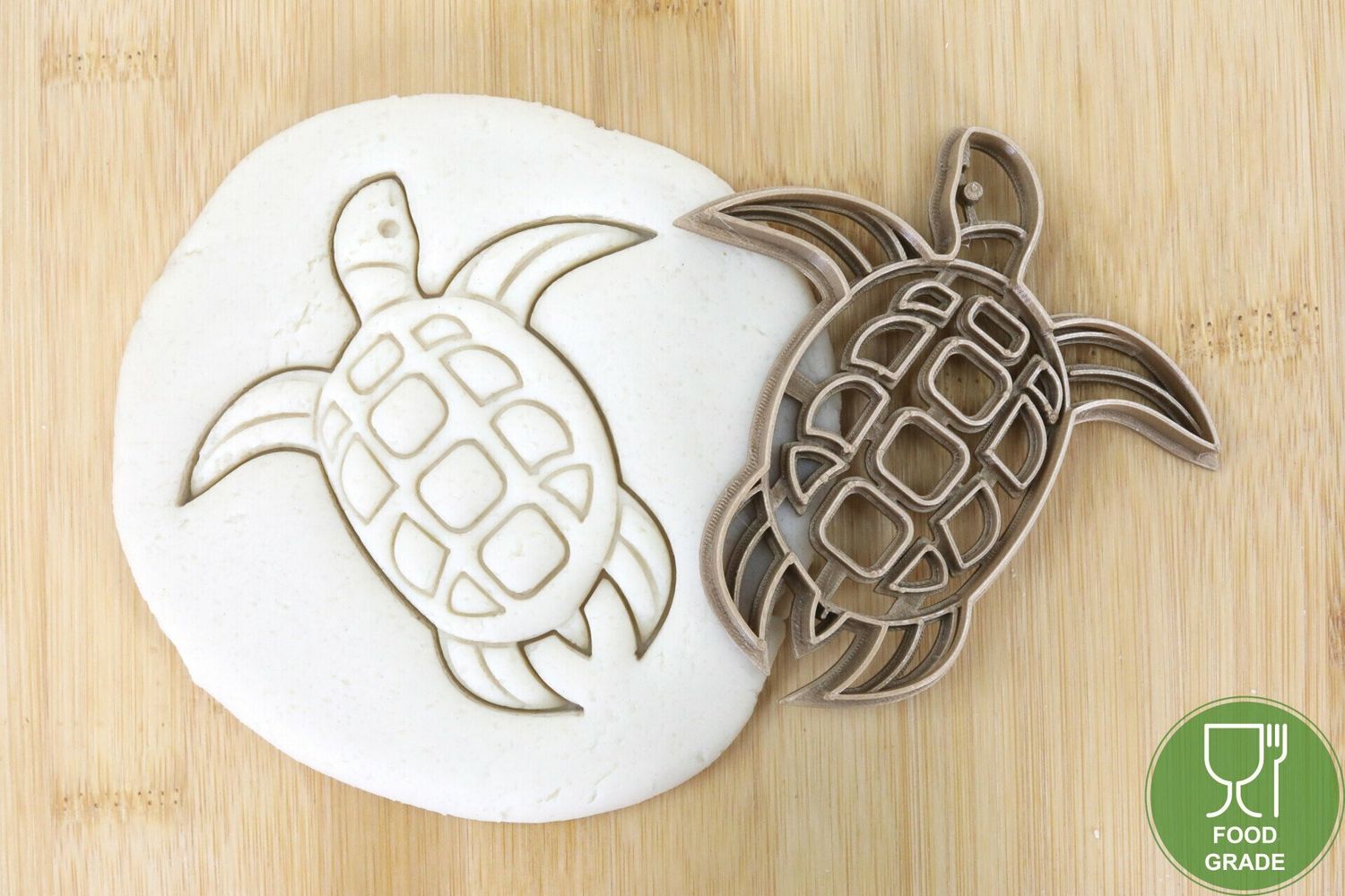 Keksstempel/Ausstechform Meerschildkröte  ca.8cm