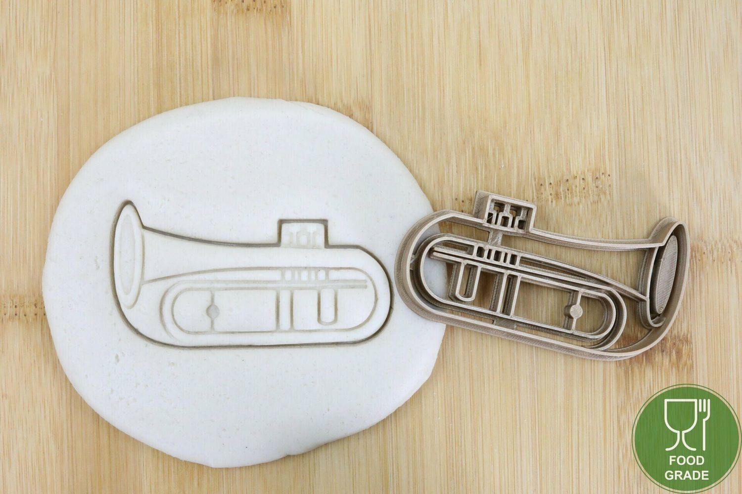 Keksstempel/Ausstechform Musikinstrument Tuba ca.8cm