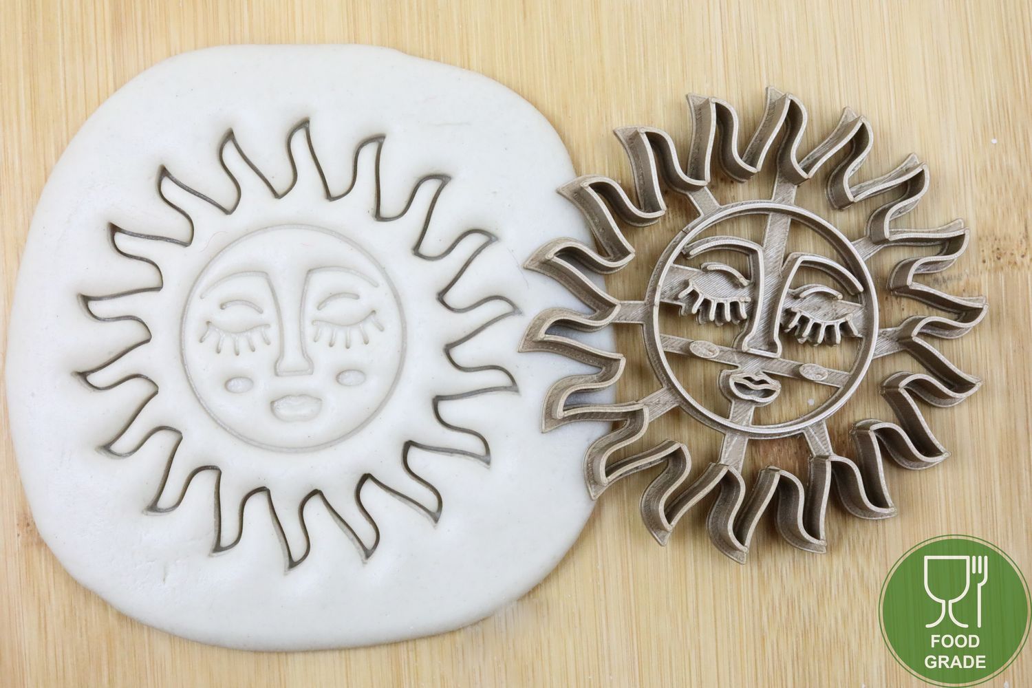 Keksstempel/Ausstechform Mystische Sonne ca.8cm