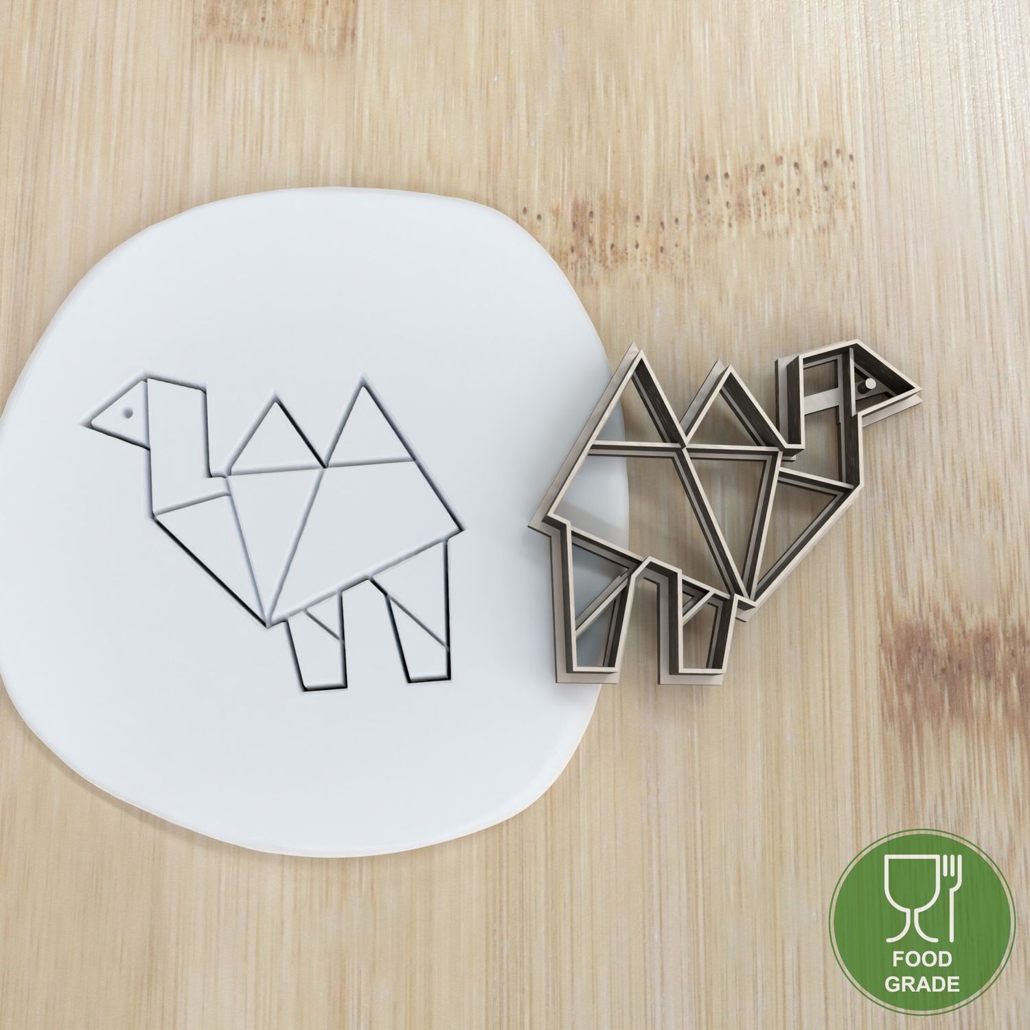 Keksstempel/Ausstechform Origami Camel ca.8cm