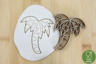 Keksstempel/Ausstechform Palm ca.8cm Keksstempel/Ausstechform Palm ca.8cm