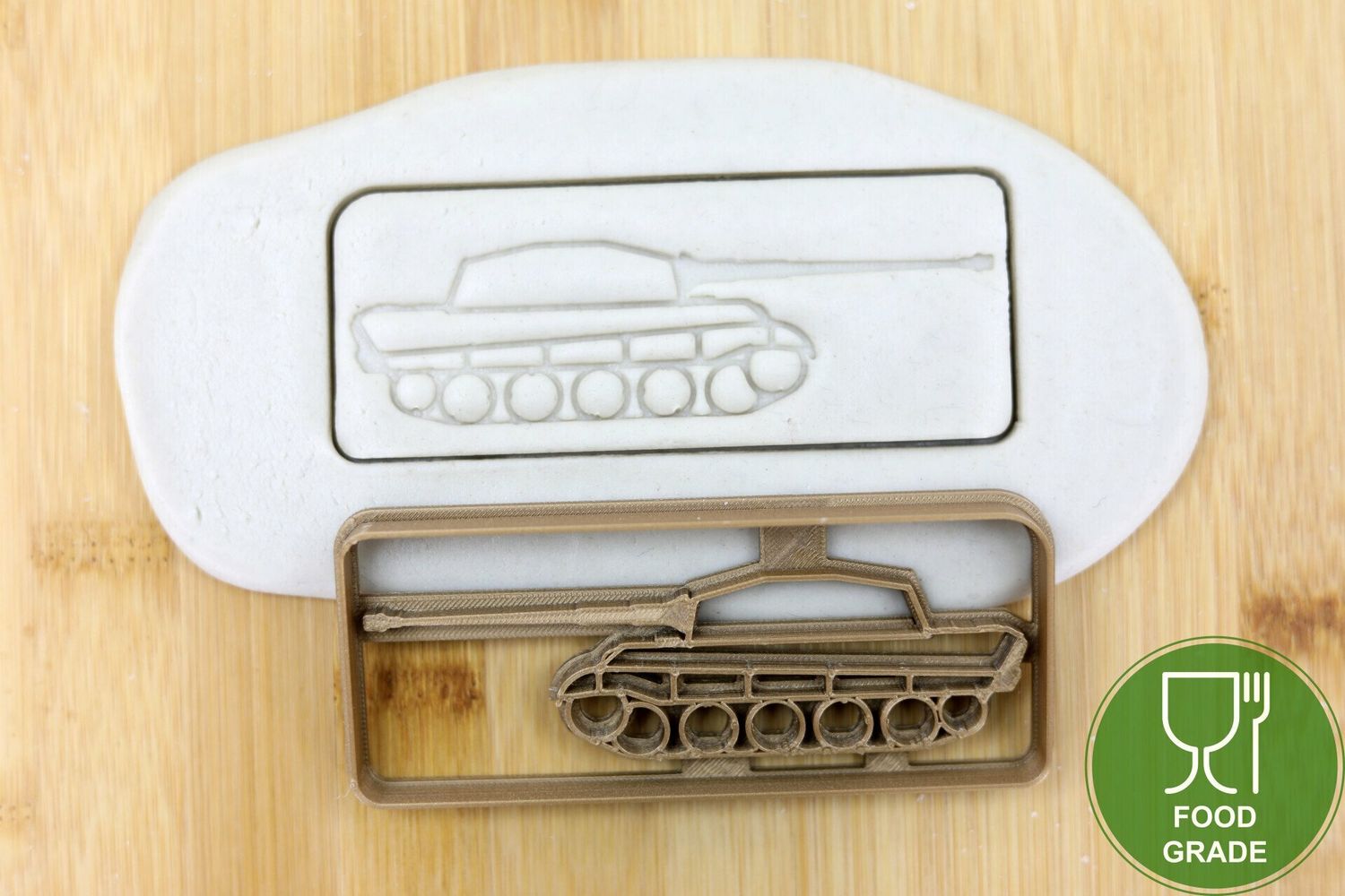 Keksstempel/Ausstechform Panzer Königtiger ca.8cm