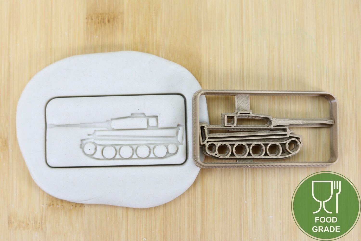 Keksstempel/Ausstechform Panzer Tiger  ca.8cm