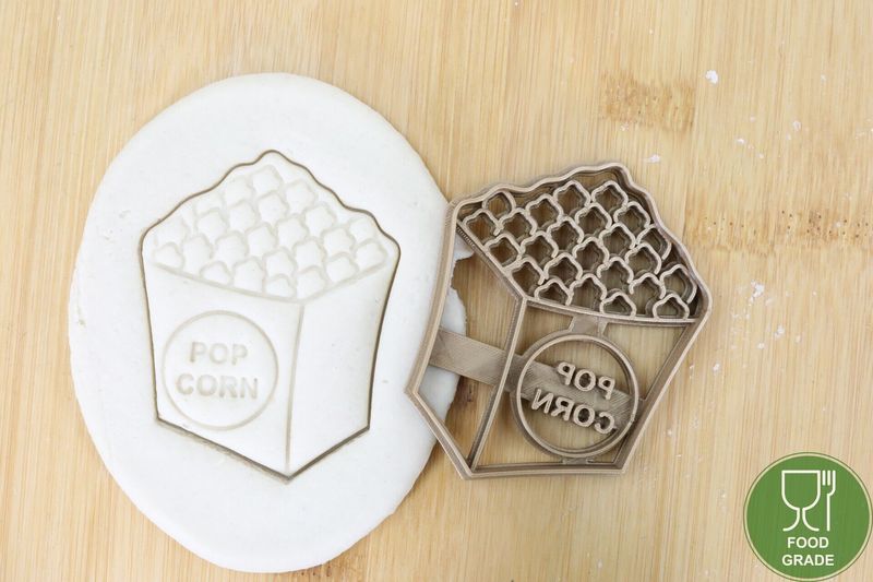 Keksstempel/Ausstechform Popcorn ca.8cm Keksstempel/Ausstechform Popcorn ca.8cm