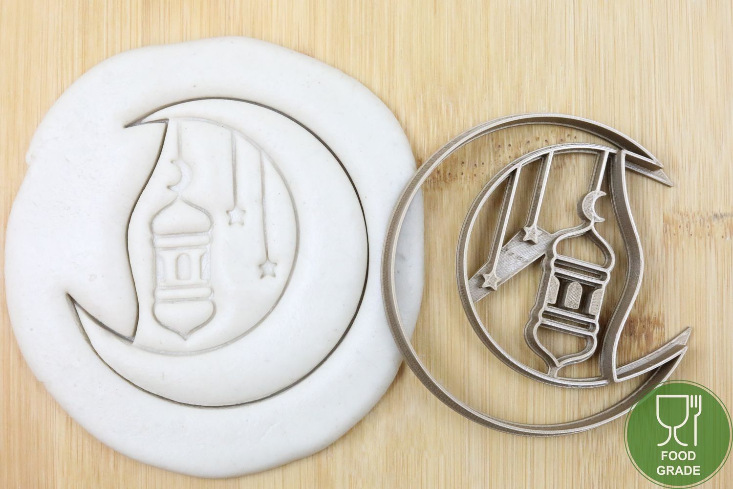 Keksstempel/Ausstechform Ramadan Kareem mit Laterne ca.8cm