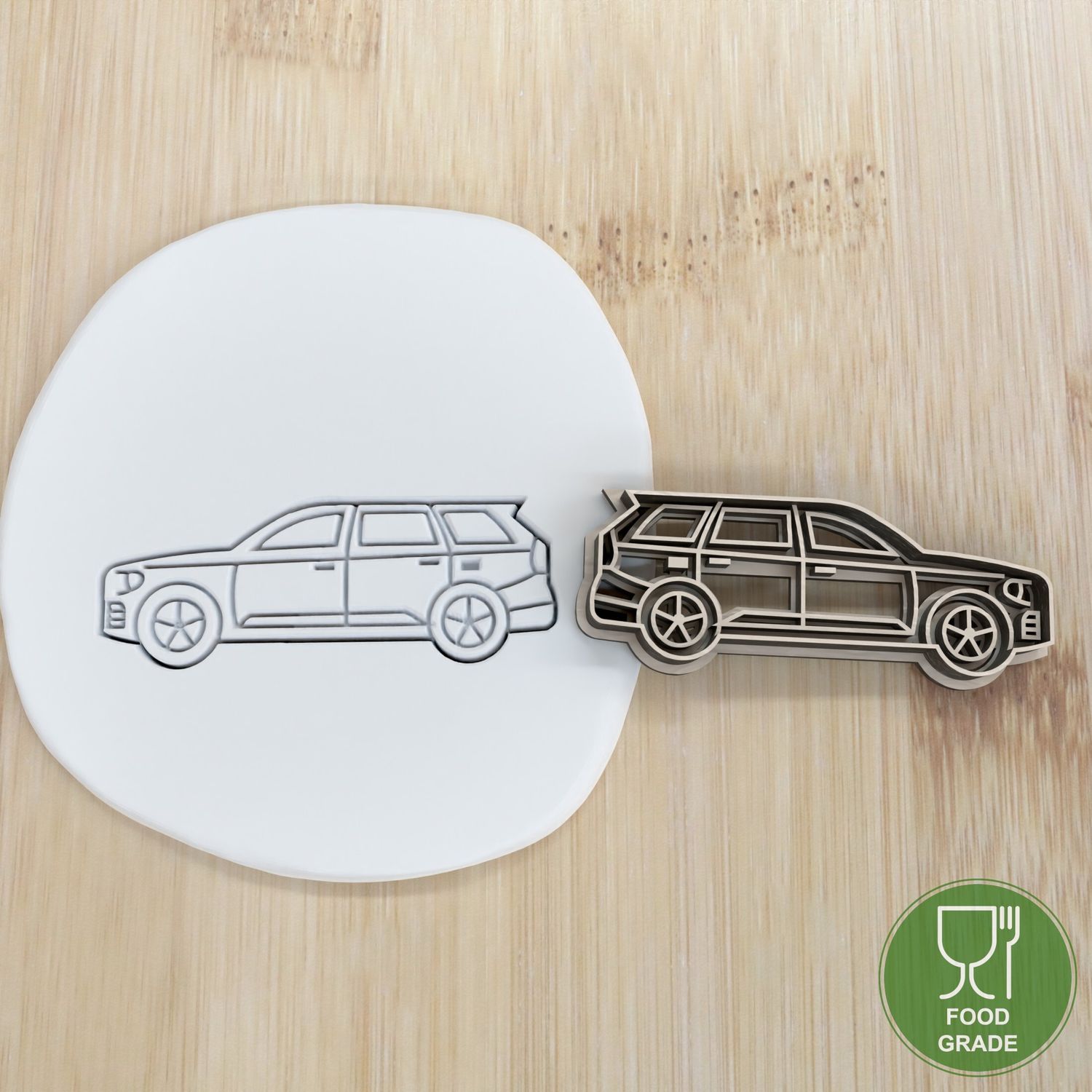 Keksstempel/Ausstechform SUV ca.8cm