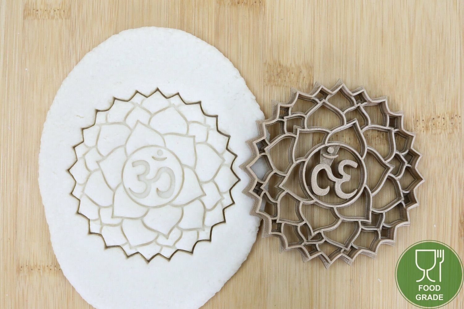 Keksstempel/Ausstechform Sahasrara  ca.8cm