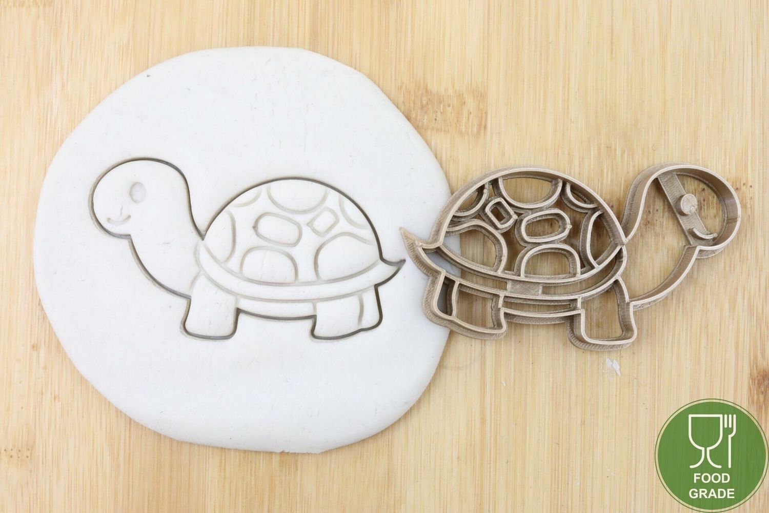Keksstempel/Ausstechform Schildkröte ca.8cm