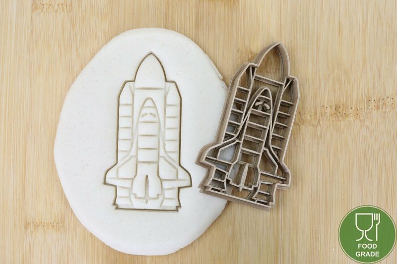 Keksstempel/Ausstechform Space Shuttle ca.8cm Keksstempel/Ausstechform Space Shuttle ca.8cm