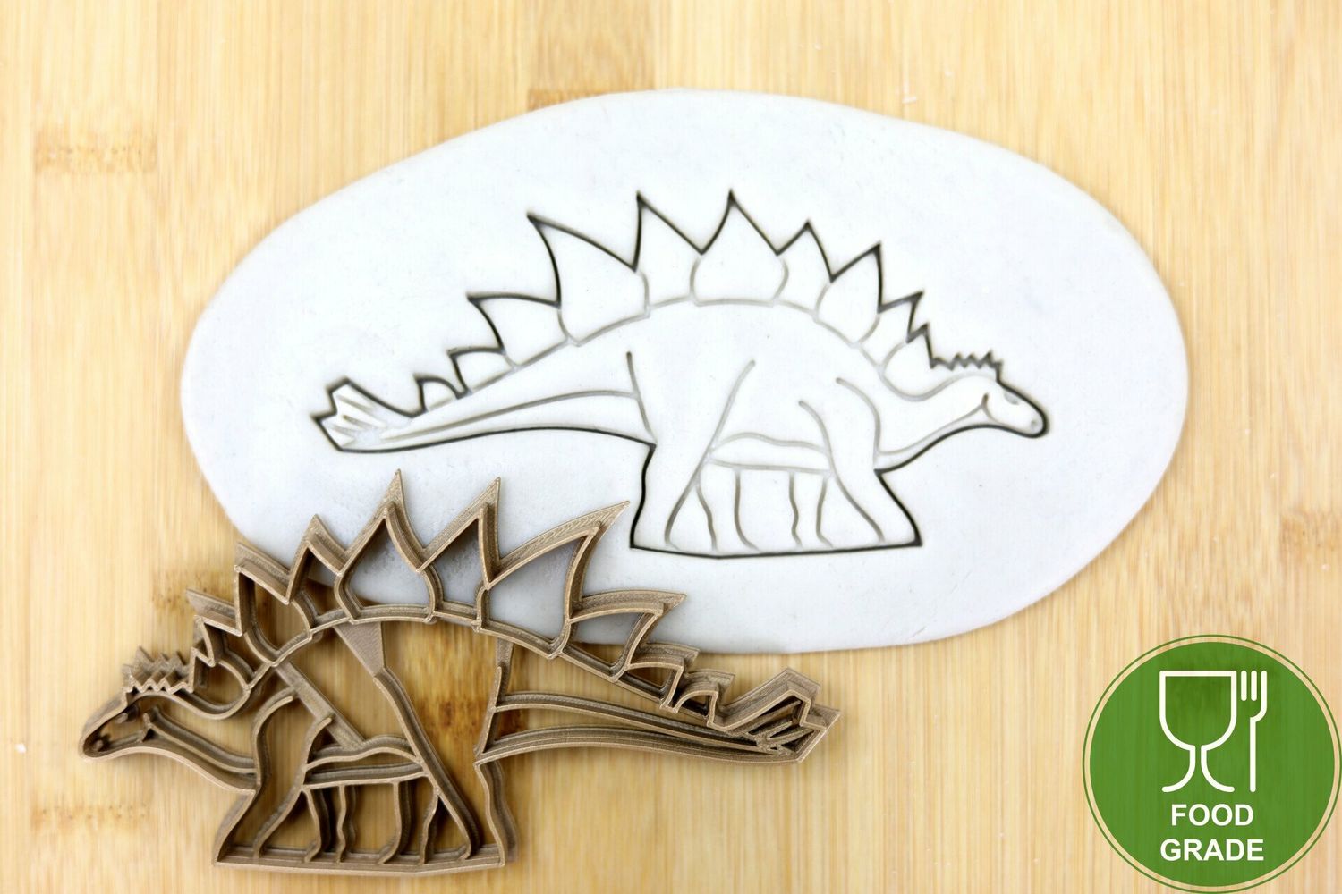 Keksstempel/Ausstechform Stegosaurus ca.13cm