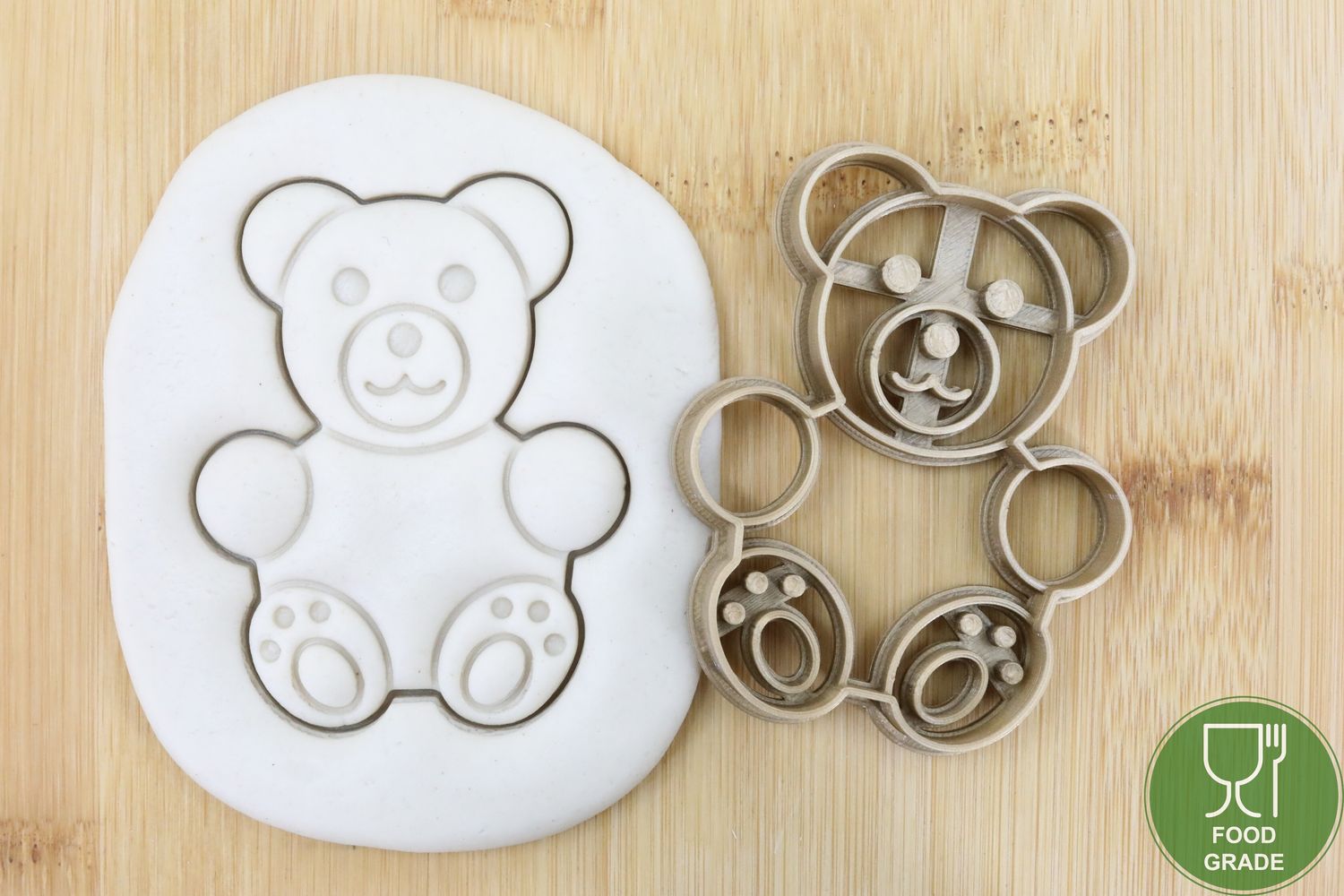 Keksstempel/Ausstechform Teddy ca.8cm