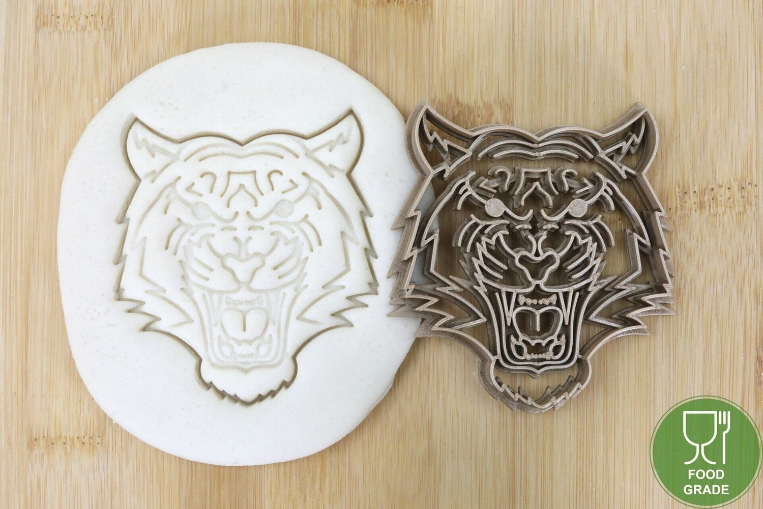 Keksstempel/Ausstechform Tiger  ca.8cm