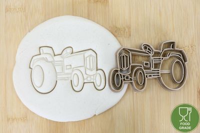 Keksstempel/Ausstechform Traktor ca.8cm Keksstempel/Ausstechform Traktor ca.8cm