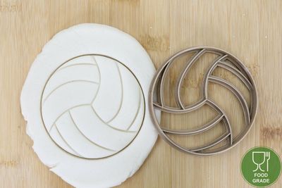 Keksstempel/Ausstechform Volleyball ca.8cm
