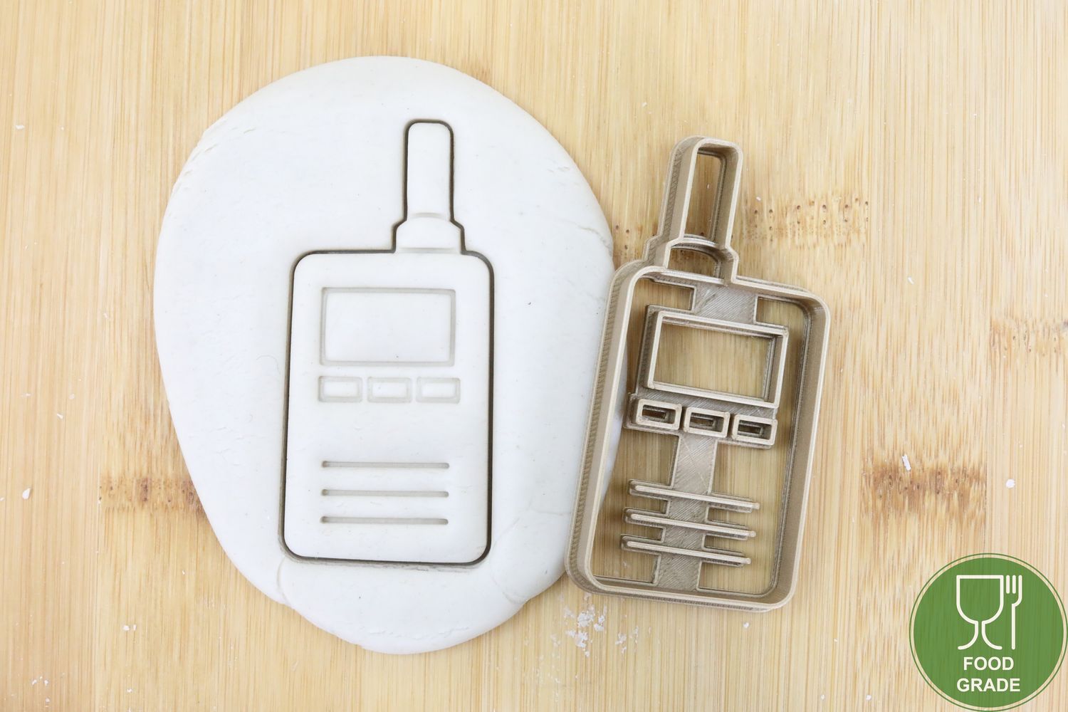 Keksstempel/Ausstechform Walkie Talkie ca.8cm
