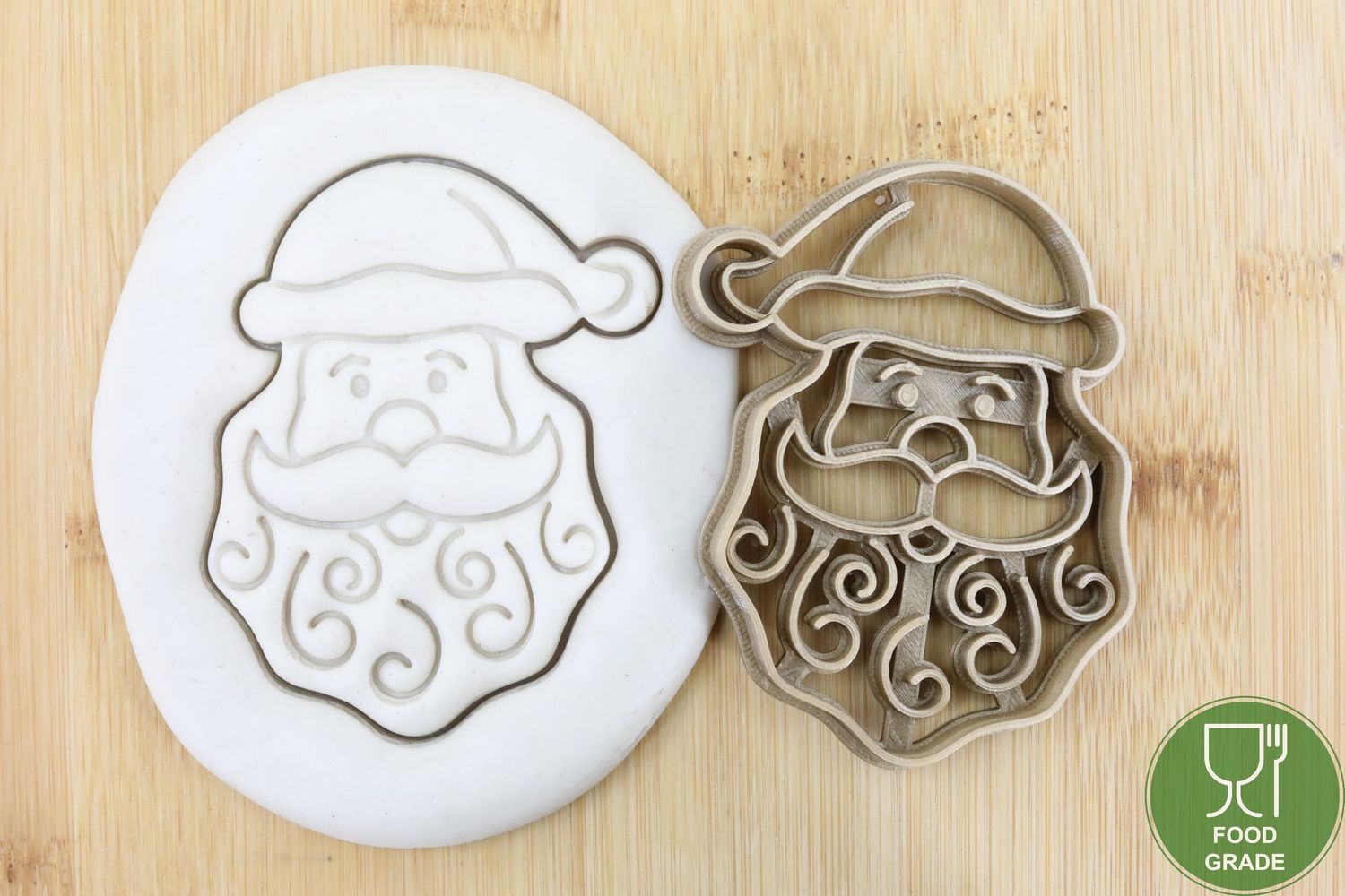 Keksstempel/Ausstechform Weihnachten Nikolaus ca.8cm