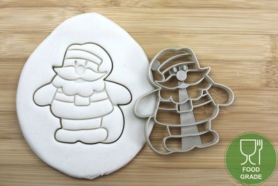 Keksstempel/Ausstechform Weihnachten Nikolaus ca.8cm