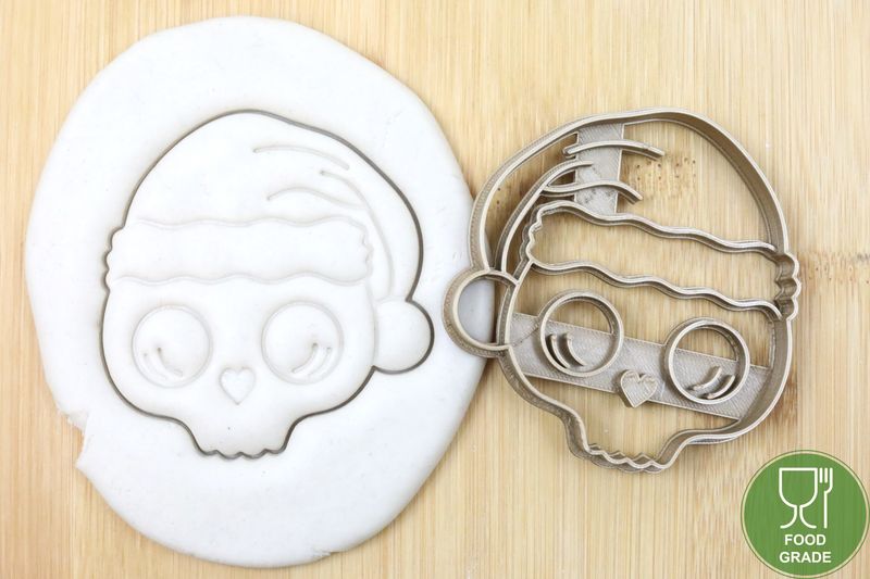 Keksstempel/Ausstechform Weihnachten Skull Baby ca.8cm Keksstempel/Ausstechform Weihnachten Skull Baby ca.8cm