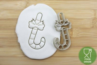 Keksstempel/Ausstechform Weihnachten Zuckerstock ca.8cm Keksstempel/Ausstechform Weihnachten Zuckerstock ca.8cm