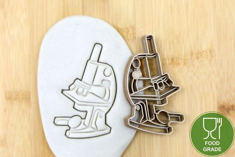 Labor/Chemie Mikroskop Keksausstecher Plätzchen und Fondant ca.8cm Labor/Chemie Mikroskop Keksausstecher Plätzchen und Fondant ca.8cm