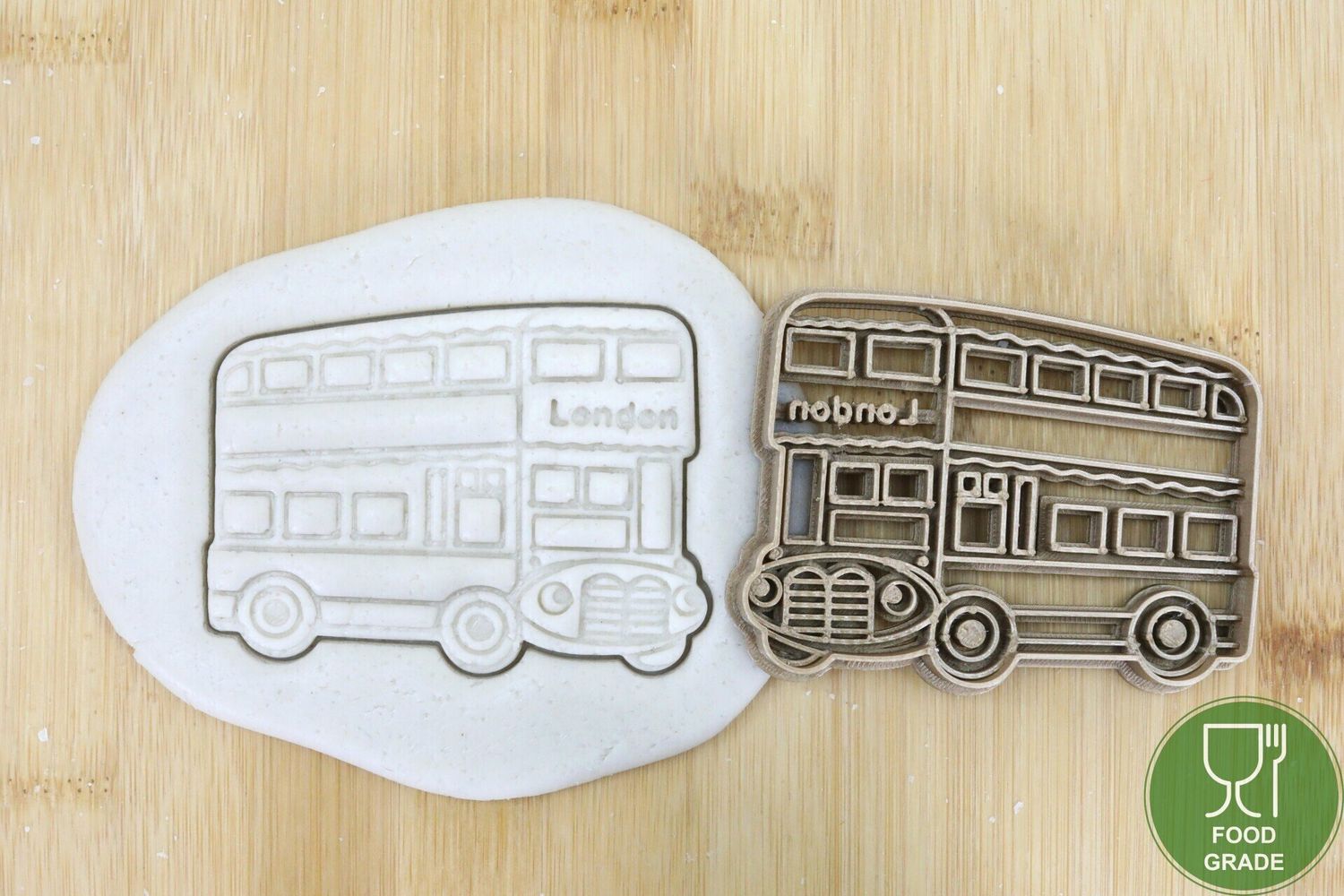 London Bus Plätzchen Ausstechform Keksausstecher Fondant ca.8cm