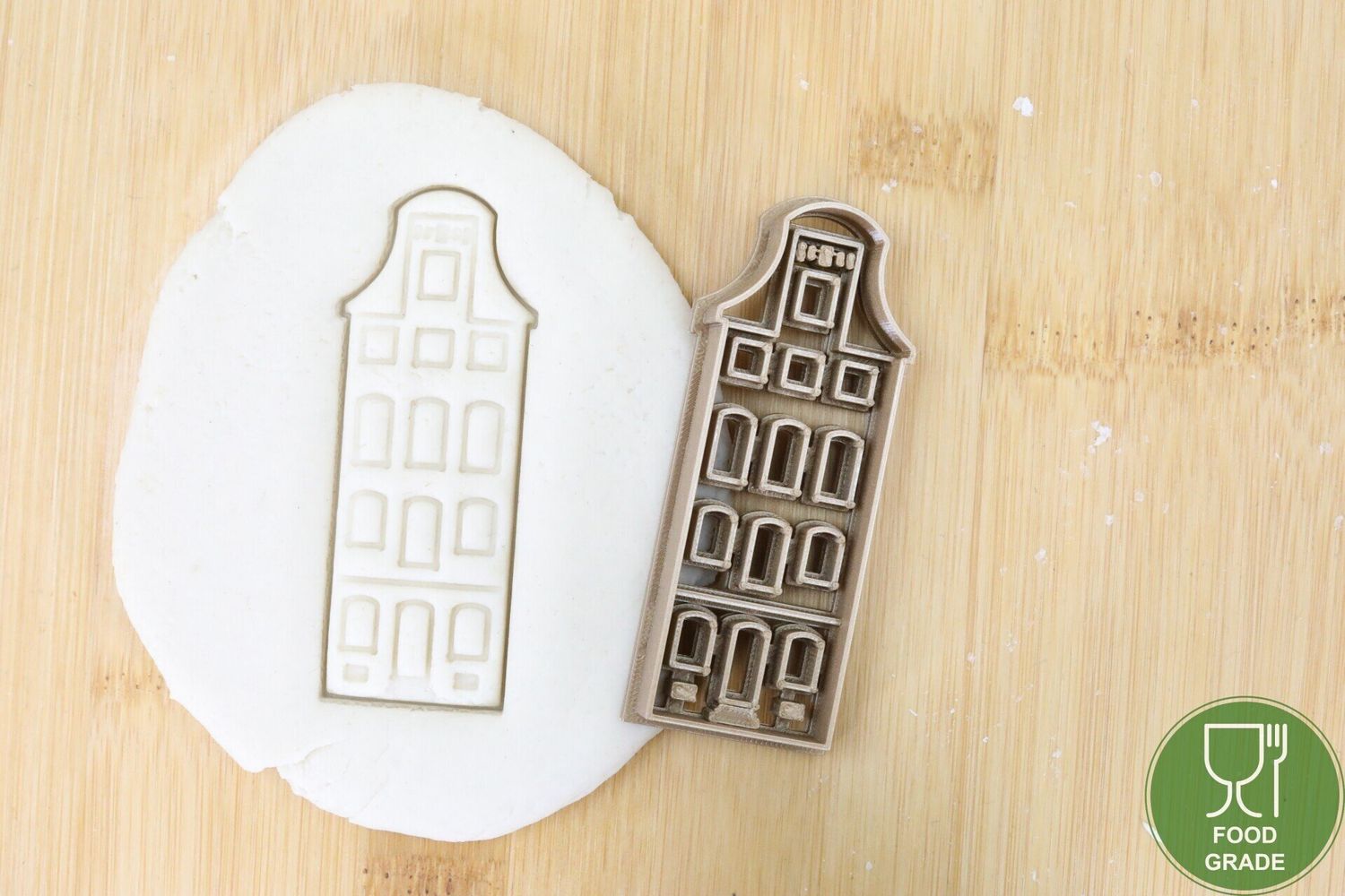 Niederlande Haus Plätzchen Ausstechform Keksausstecher Fondant ca.8cm