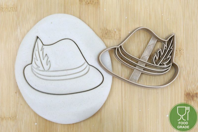 Oktoberfest Hut Plätzchen Ausstechform Keksausstecher Fondant ca.8cm Oktoberfest Hut Plätzchen Ausstechform Keksausstecher Fondant ca.8cm