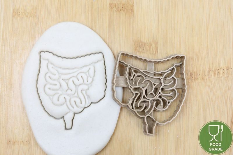 Organ Darm Keksausstecher Plätzchen und Fondant ca.8cm Organ Darm Keksausstecher Plätzchen und Fondant ca.8cm
