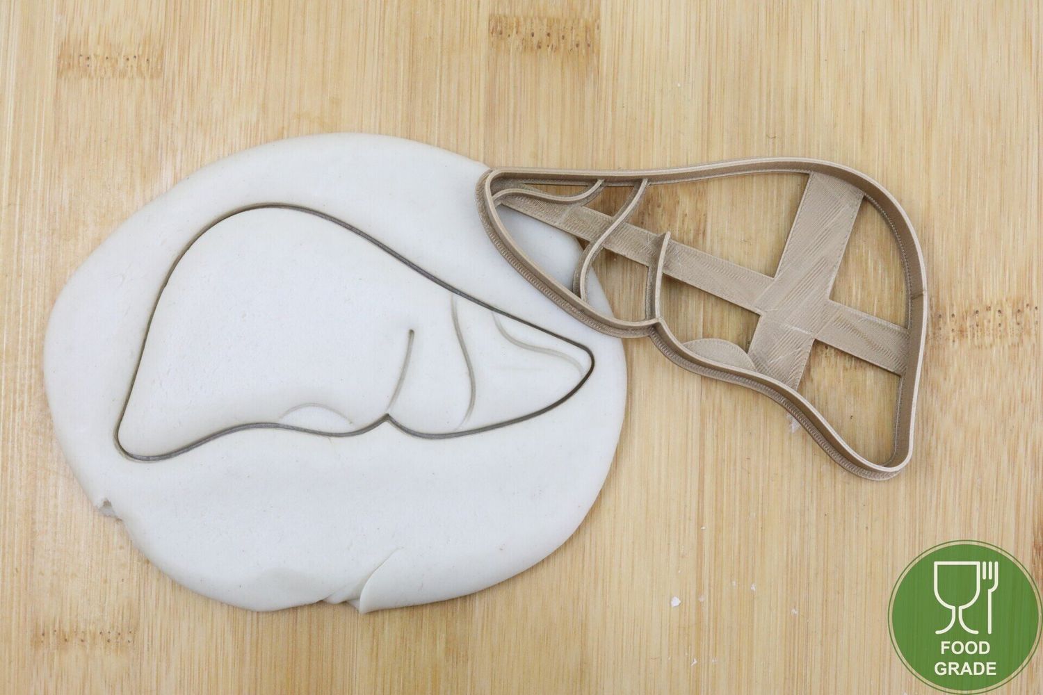 Organ Leber  Keksausstecher Plätzchen und Fondant ca.8cm