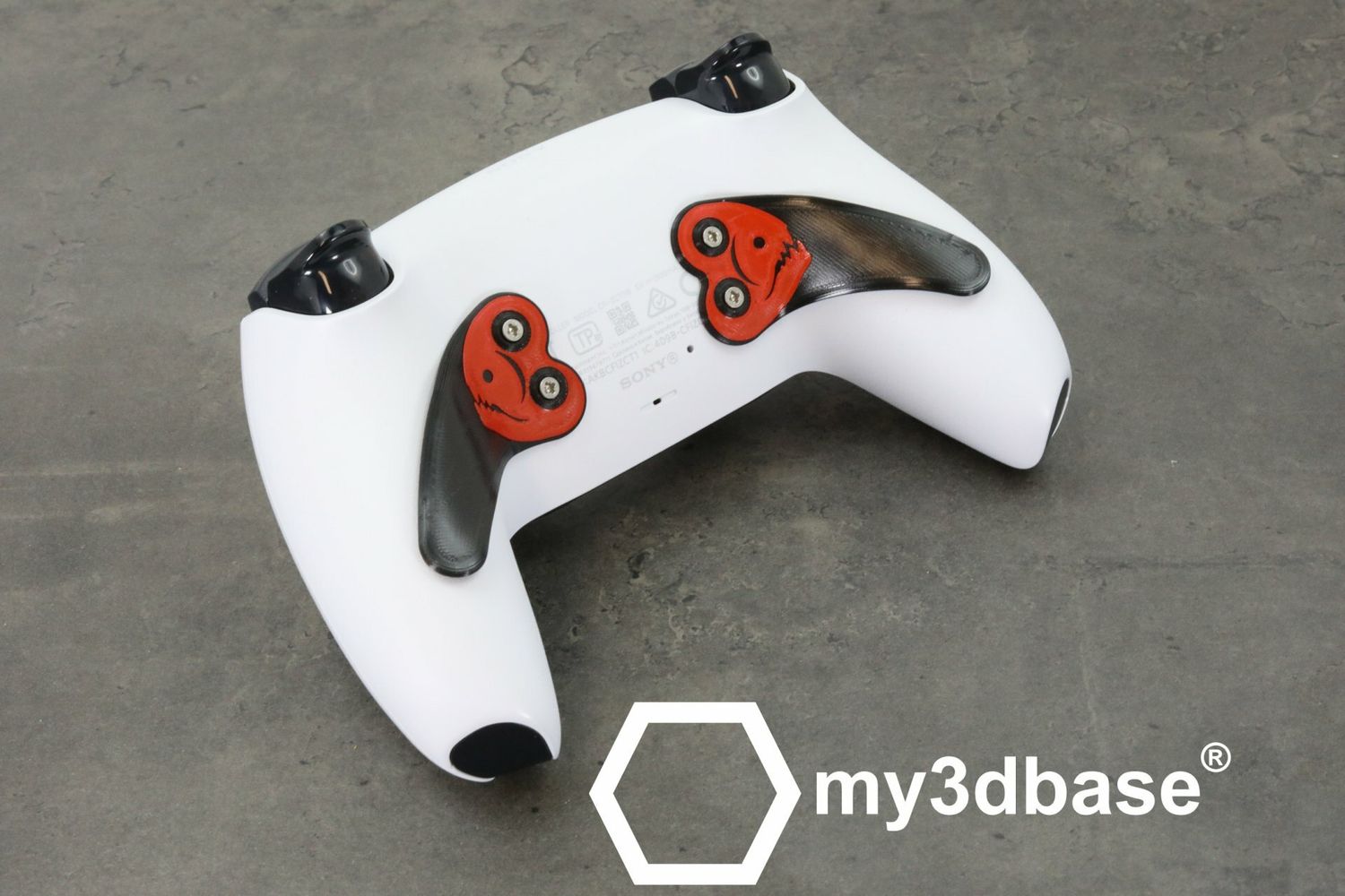 PS5 Paddle PIRANHA cross compatible inkl. Schrauben orig. my3dbase