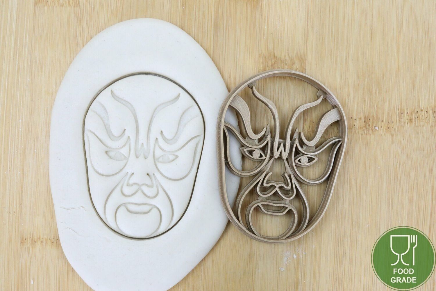 Peking Opera Keksstempel/Ausstechform ca.8cm