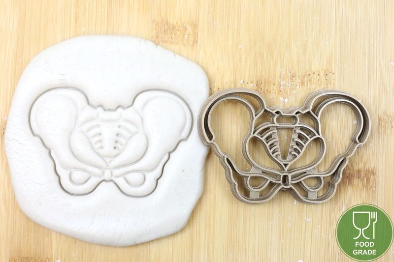Pelvis Keksausstecher Plätzchen und Fondant ca.8cm Pelvis Keksausstecher Plätzchen und Fondant ca.8cm