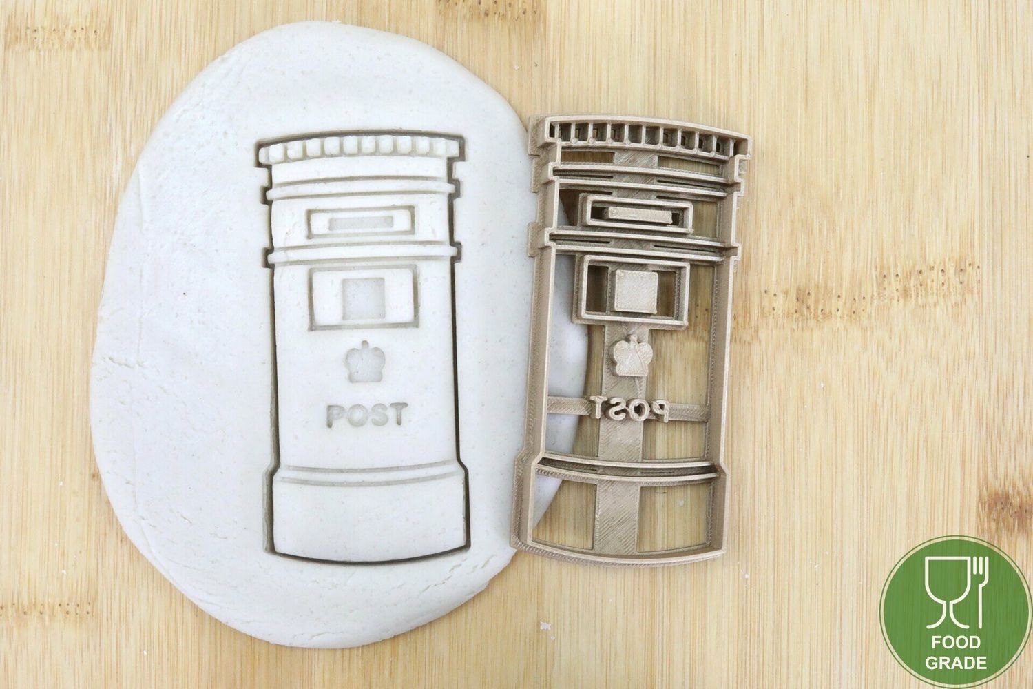 Postkasten Plätzchen Ausstechform Keksausstecher Fondant ca.8cm