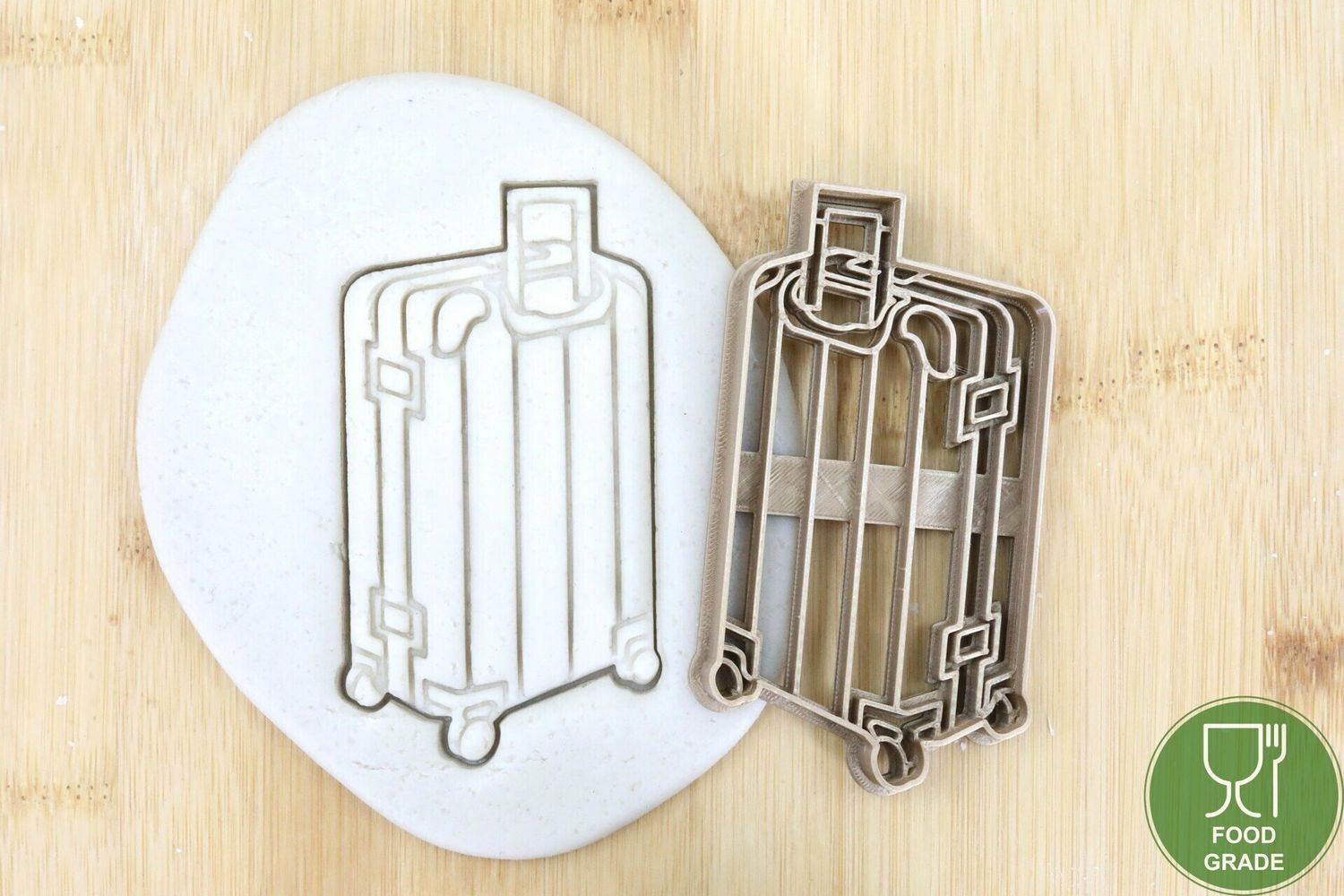 Reisekoffer Keksstempel/Ausstechform ca.8cm