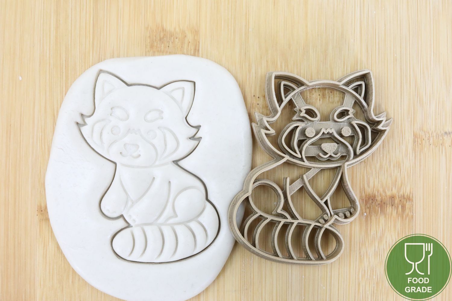 Roter Panda Plätzchen Ausstechform Keksausstecher Fondant ca.8cm