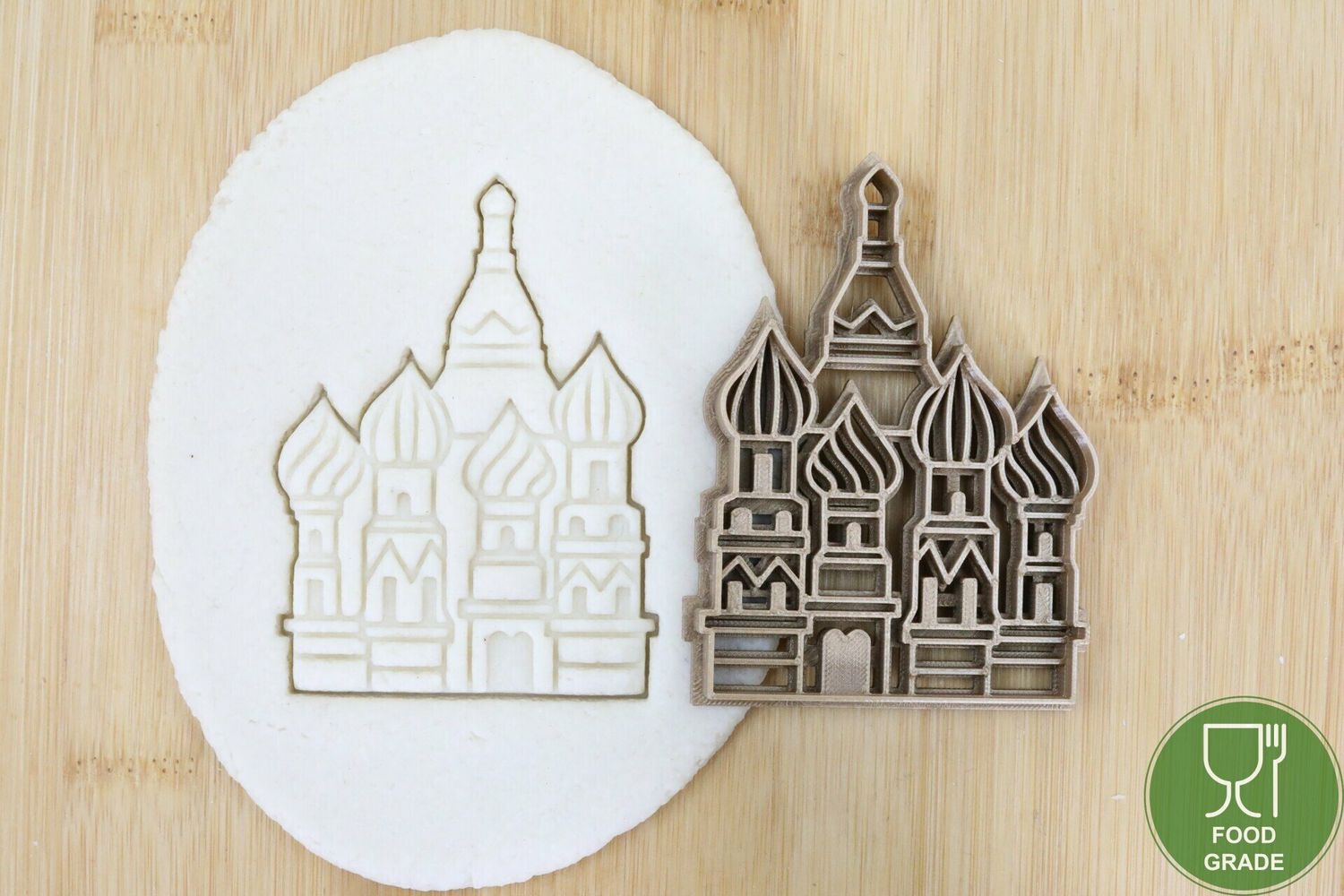 Russland Kreml Plätzchen Ausstechform Keksausstecher Fondant ca.8cm