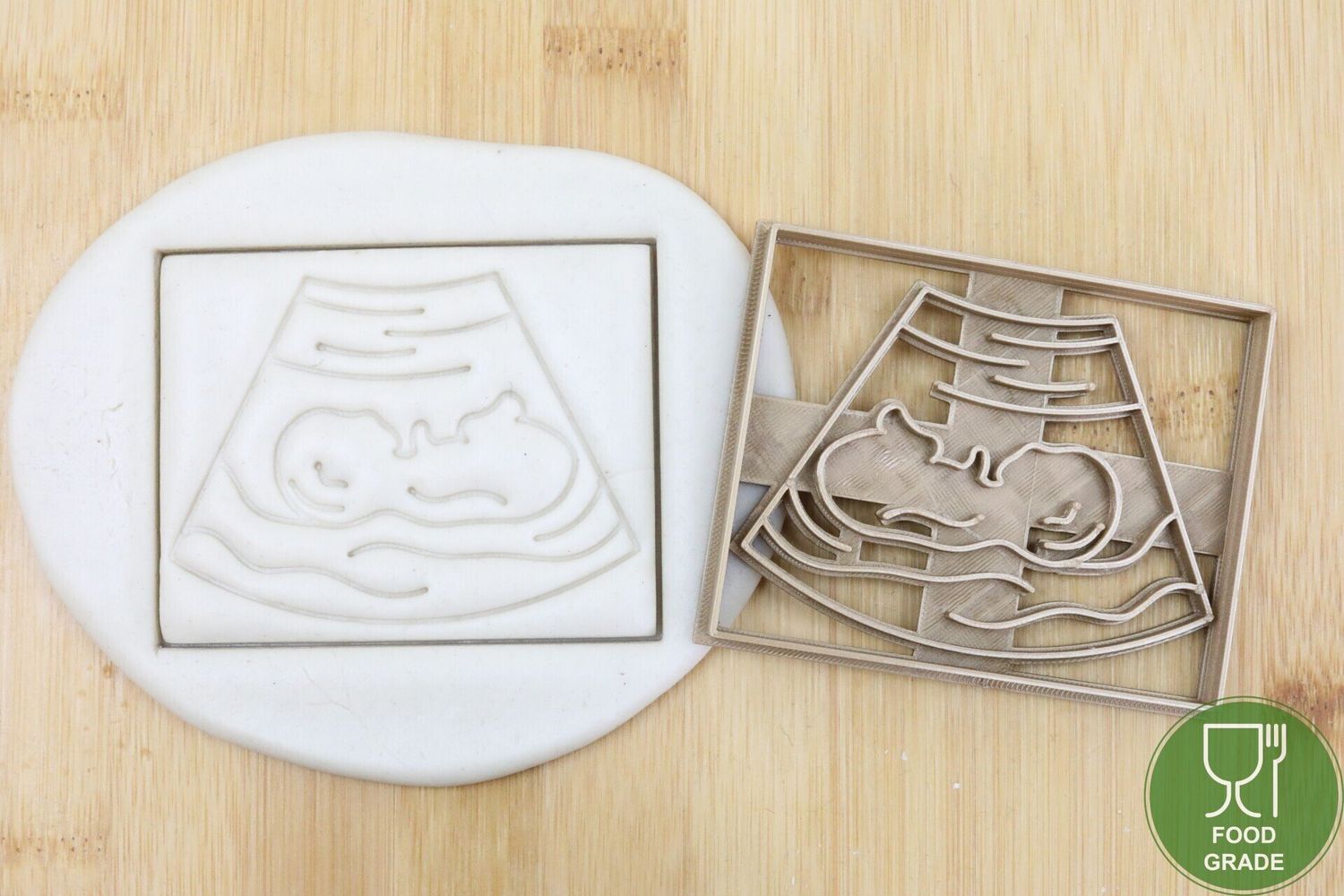 Schwangerschaft Baby Utershall  Keksausstecher Plätzchen und Fondant ca.8cm