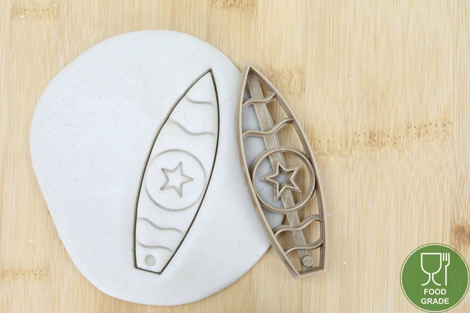 Surfbrett Keksstempel/Ausstechform ca.8cm