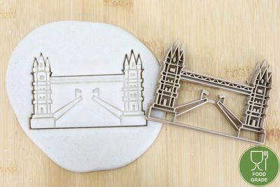 Tower Bridge Plätzchen Ausstechform Keksausstecher Fondant ca.8cm