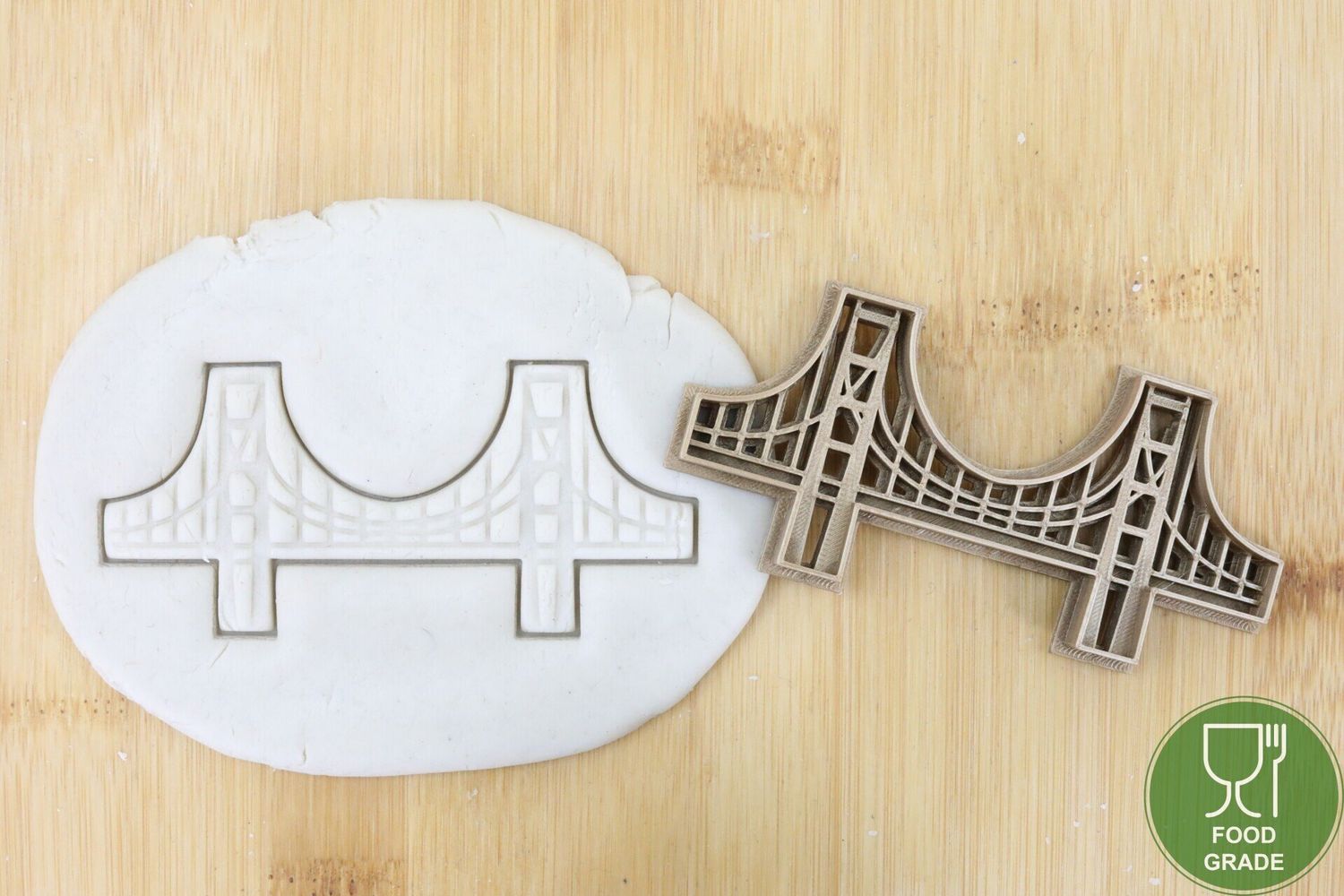 USA Golden Gate Bridge Plätzchen Ausstechform Keksausstecher Fondant ca.8cm