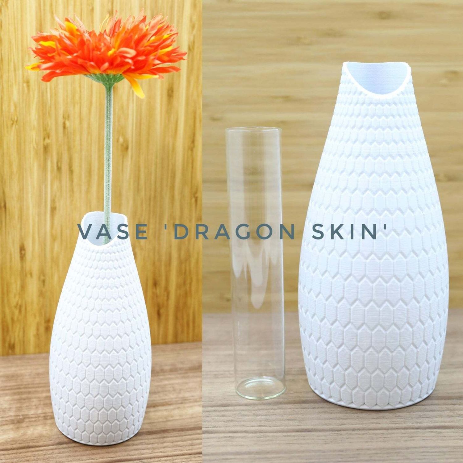 Vase 'DRAGON SKIN'