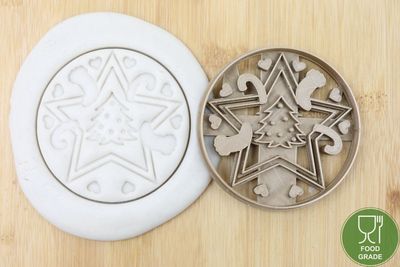 Weihnachten Weihnachtsbaum Socken Plätzchen Ausstechform Keksausstecher Fondant ca.8cm