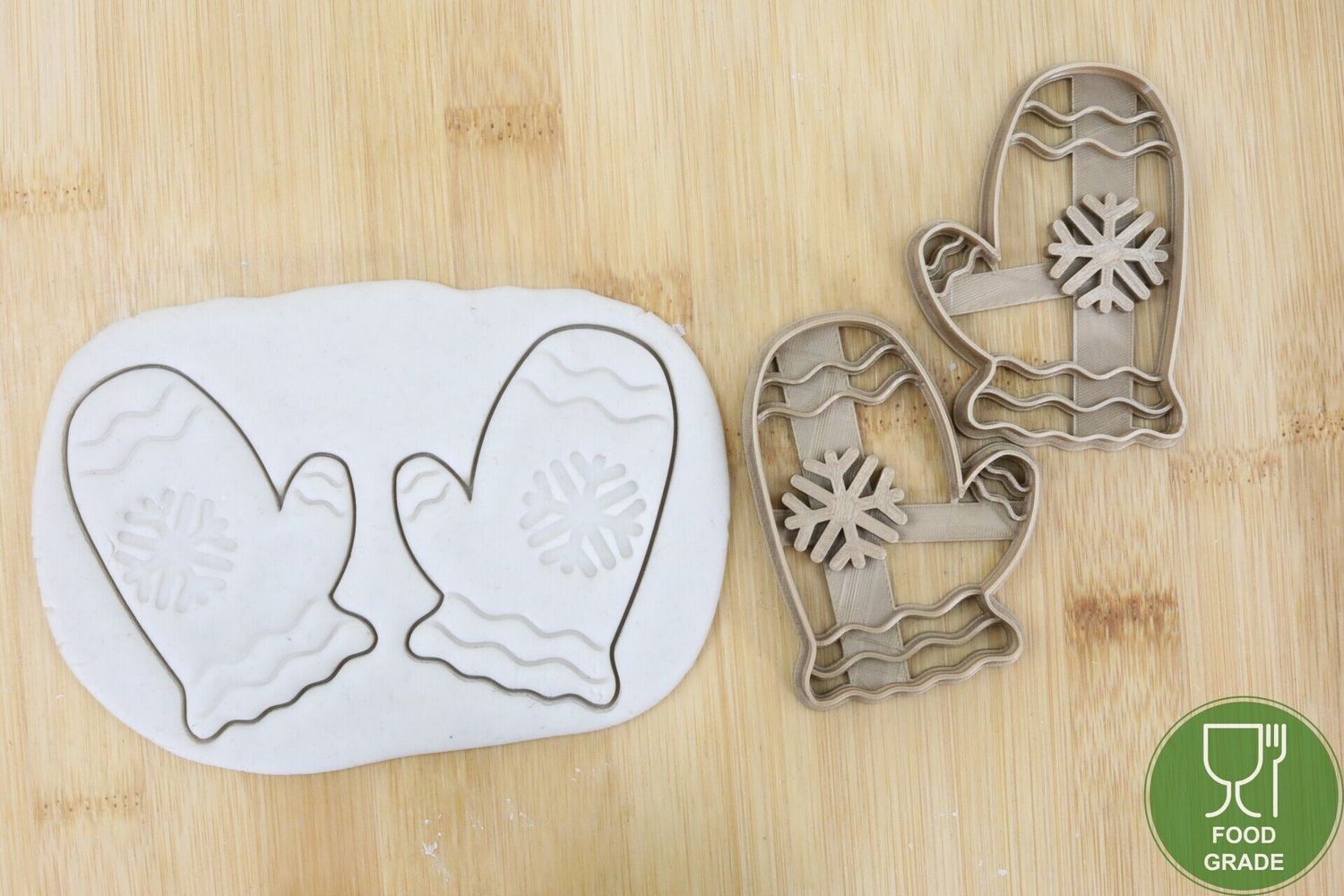 Weihnachten Weihnachtshandschuhe Keksstempel/Ausstechform Weihnachten ca.8cm