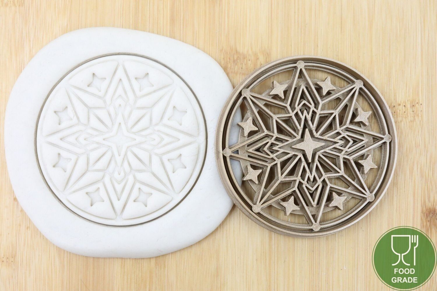 Weihnachten Weihnachtsstern Plätzchen Ausstechform Keksausstecher Fondant ca.8cm
