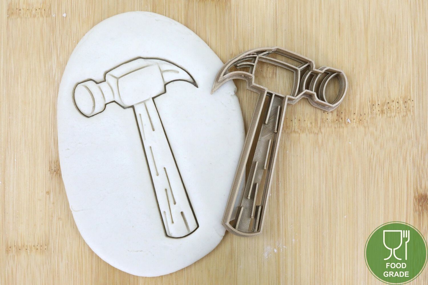 Werkzeug Hammer  Keksstempel/Ausstechform ca.8cm