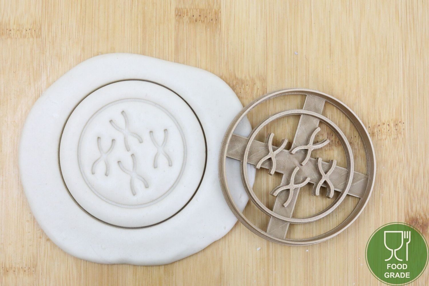 Zellkern Keksausstecher Plätzchen und Fondant ca.8cm