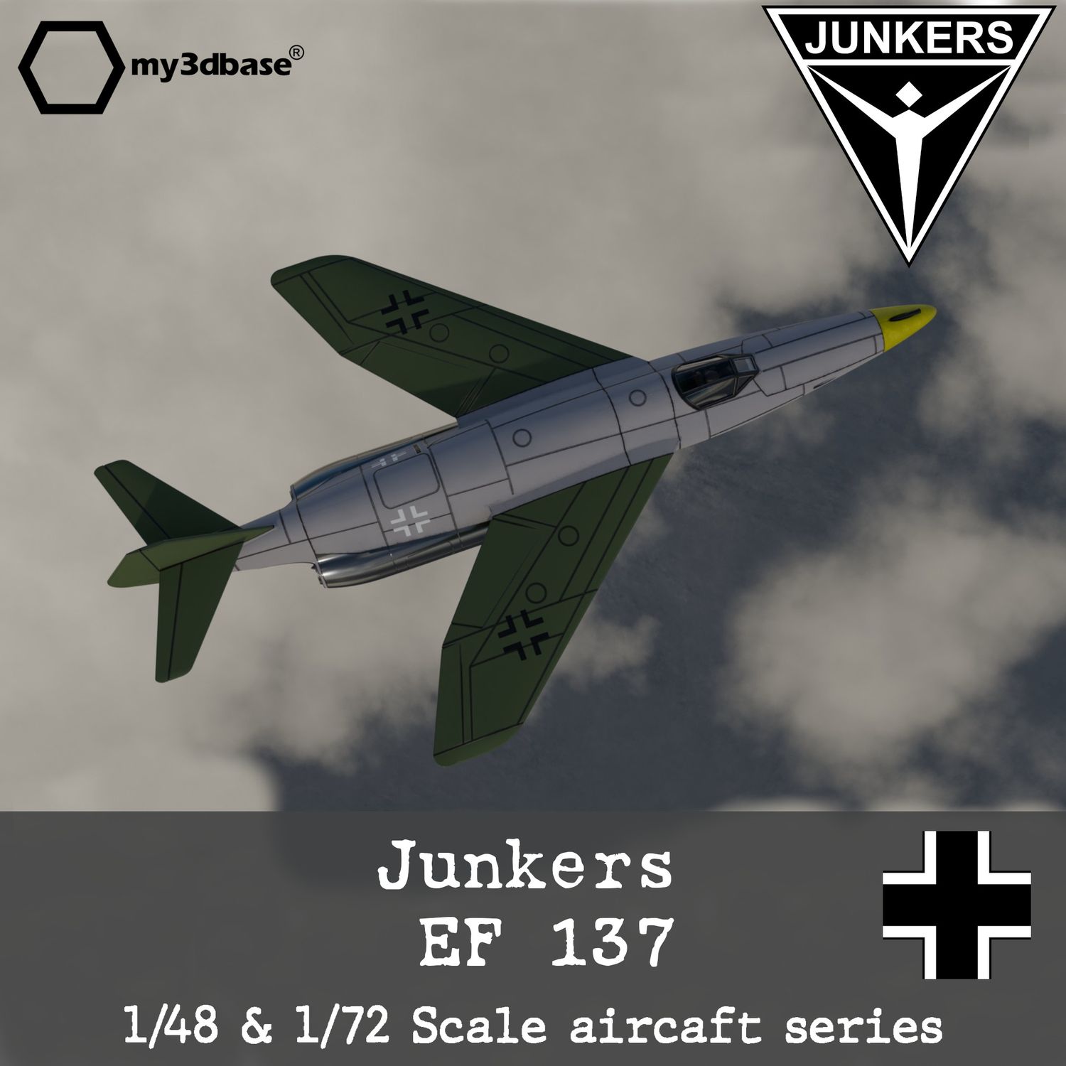 Junkers EF 137 model kit scale 1:48 or 1:72
