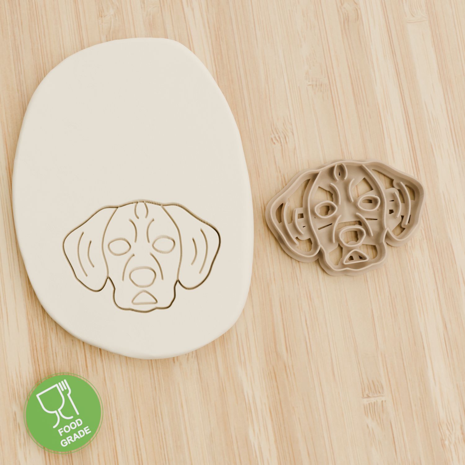 Hund Keksstempel/Ausstechform Beagle ca.8cm